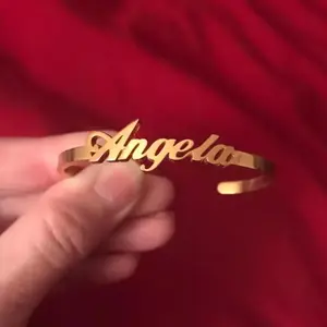 Personalized Name Bracelet Female Male Anniversary Engagement Daily Birthday Metal Coating