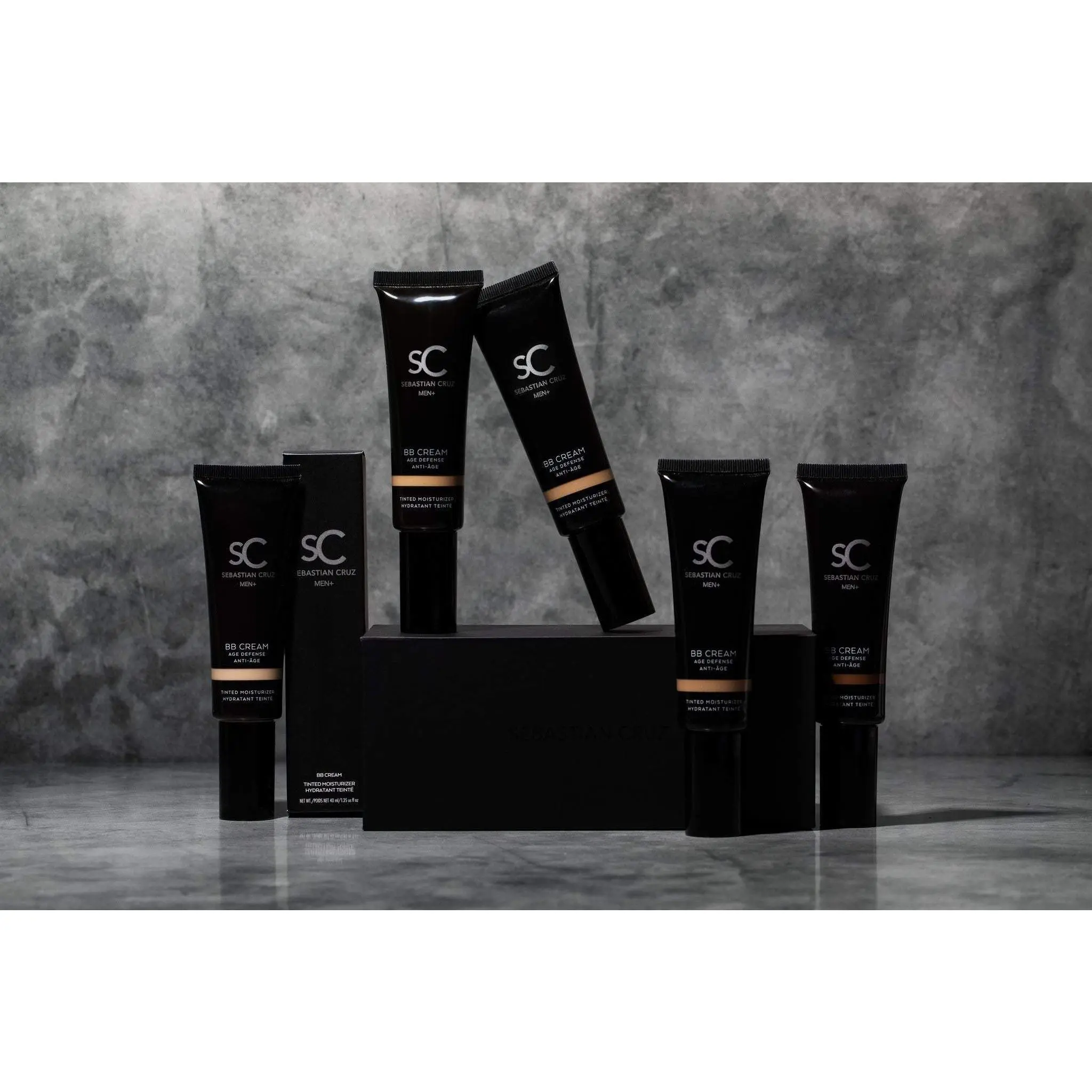 Men's Age Defense Premium Lightly Tinted Moisturizer by Sebastian Cruz