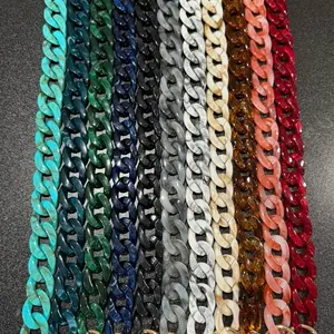 LGS Slim Acrylic Bag Chains - 18”