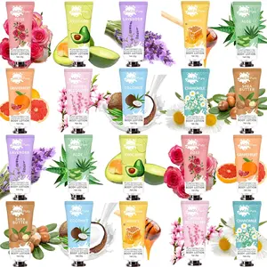 20 Pack Lotion for Women,Body Lotion for Dry Skin, Stocking Stuffers for Women,Christmas Gifts Bulk Gifts,Teacher Gifts,Body Cream Travel Size Natural Fragrance Body Moisturizer With Shea Butter