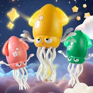 Dancing Squid Toy for Kids Fun Wiggles Early Development Toy for Toddlers Adorable Soft Colorful Design Encourages Motor Development Ideal for Babies 0-12 Months