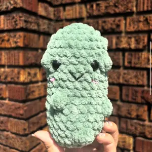 Crochet Pickle - Handmade Pickled Vegetable Snack