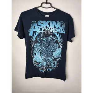 Asking Alexandria vintage streetwear band t-shirt