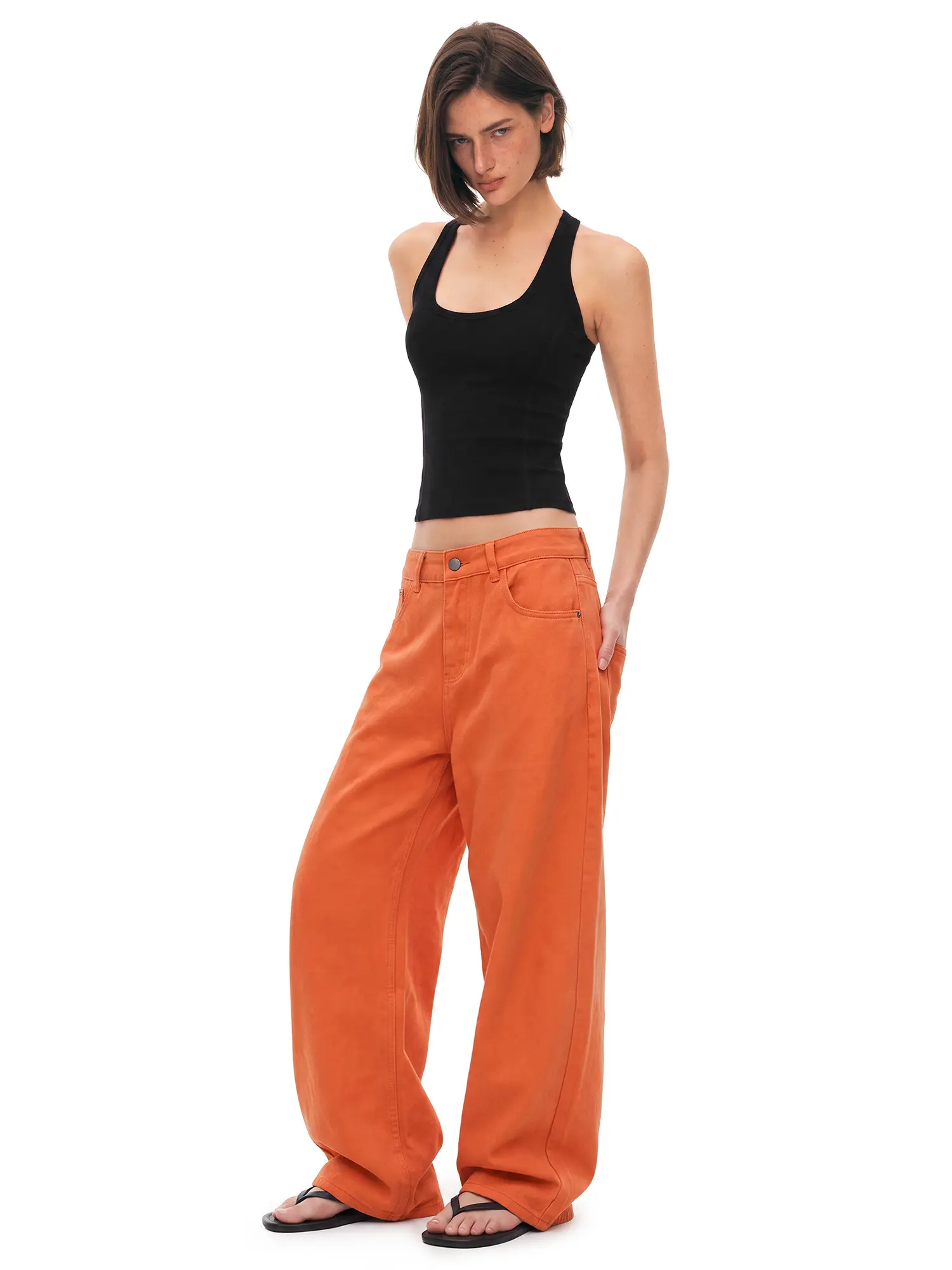 FDR Women’s Oversized American Vintage Graphic Denim Jeans - Relaxed Straight Loose-Fit Bottoms with Printed Design for Casual Streetwear