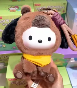 Sanrio Characters Chill Capybara Series Plush Blind Box,Display Ready,Relax Time,Cute Look,Bedside Friend,Cozy Buddy