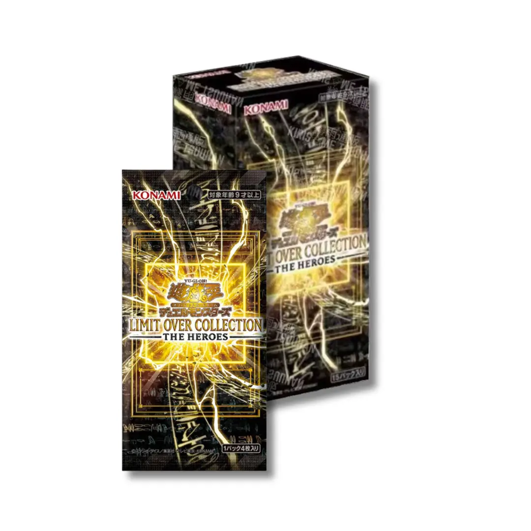 Yu-Gi-Oh! Limit Over Collection: The Heroes Booster Box Japanese