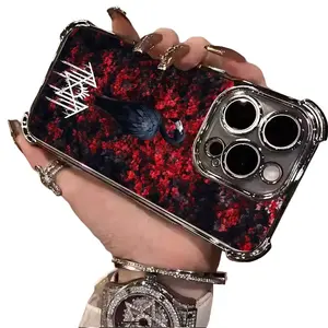 Angels Demons Sleep Token Arcadia Album Electroplated TPU Case for iPhone 17 16 15 14 13 12 11 Samsung S21 S22 S23 S24 S25 Four Corners Anti-Fall Soft Silicone Shockproof Protection