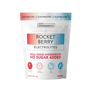 Just Ingredients - Rocket Berry (30 servings) - Real Food Ingredient Hydration Drink Just Ingredients - Rocket Berry (30 servings) - Real Food Ingredient Hydration Drink