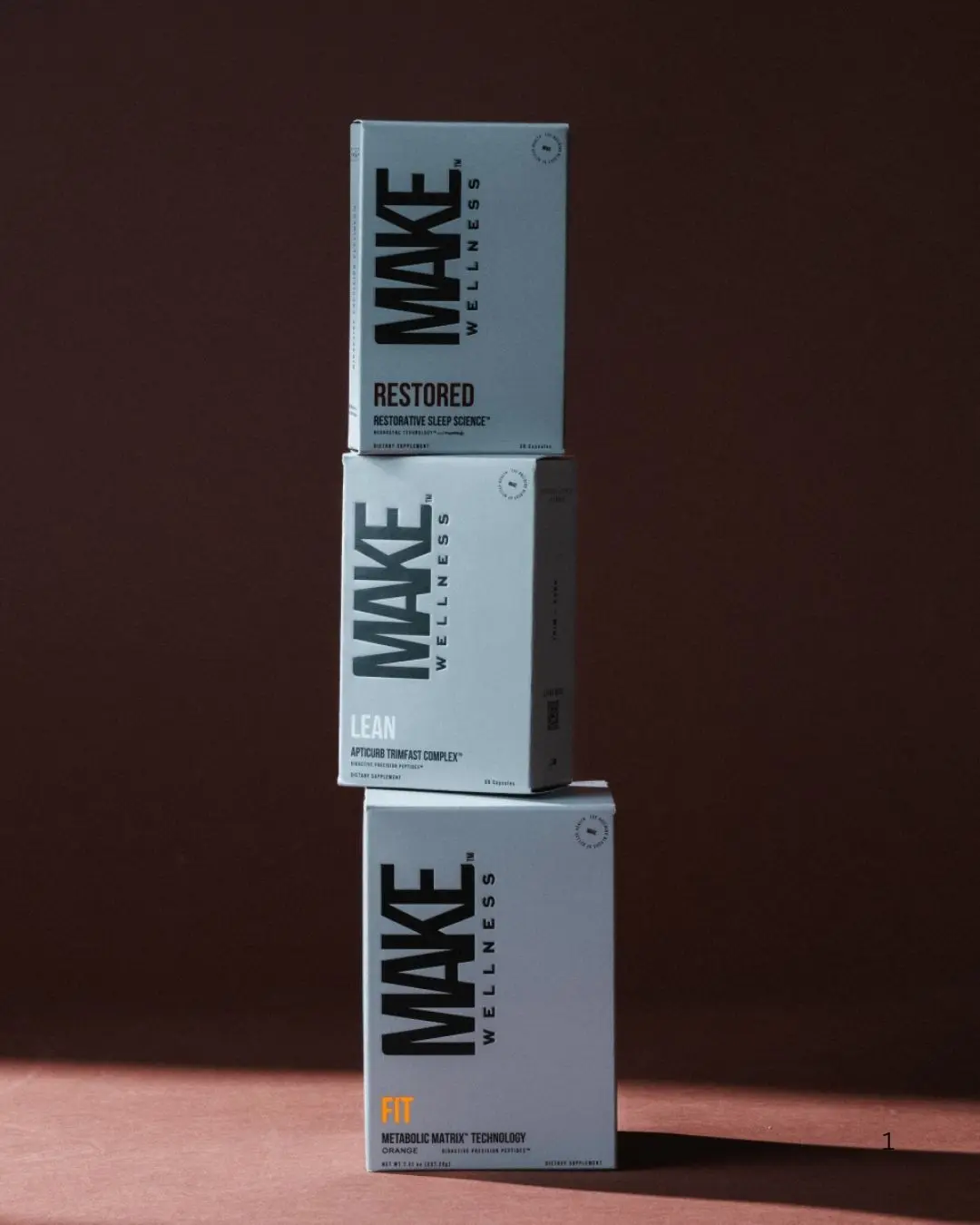 MAKE 3 Breakthrough Stack Healthcare Vitamin Supplement - Fit, Lean, Restored Support Muscle Supplement