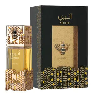 Lattafa Atheeri for Unisex Eau de Parfum Spray, 3.4 Ounce