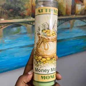 Attract Money Magnet Candle for Wealth and Prosperity