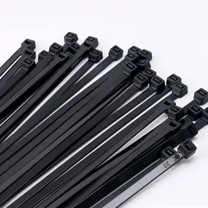 100pcs 10cm Nylon Plastic Zip Tie Wraps, Wire Cable Management Ties, Self-Locking Design, Durable & Reusable