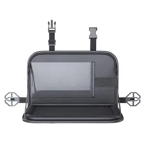 Car Folding Small Table, Seat Back Dining Table, Multi-functional Storage Bag, Seat Back Organizer Box,Stain-Resistan Resistant, Car Interior Storage Accessories