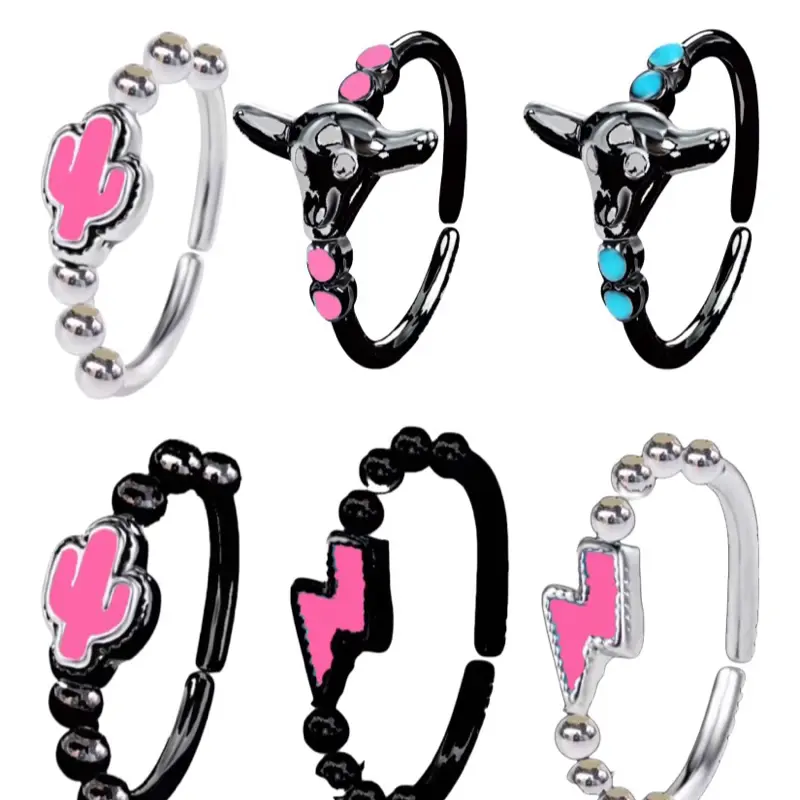 6 Pack Ear/Nose/Lip Piercing Variety Pack 20 gauge