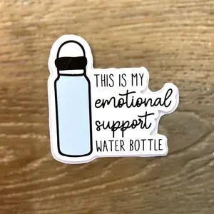 Matte sticker