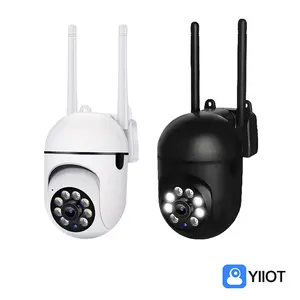 Wireless 1080P HD Security Camera, Full Color Night Vision, 2-Way Audio, Ptz Technology, Motion Tracking, Compatible with Alexa & Google Home,Baby Monitor,Perfect Gift for Home Security, Wifi Security Camera