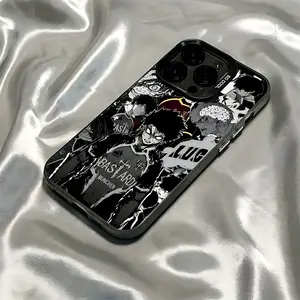 Anime B-Blue Lock Phone Case Compatible with iPhone 17, 16e, 16, 15, 14, 13, 12, 11, Mini, Pro, Max, Air, X, XR, XS MAX, 8, 7 Plus - Anti-Drop Matte Back Cover