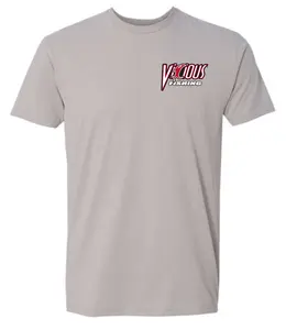 Vicious Classic "Get Vicious" Logo Tee - Premium Gray