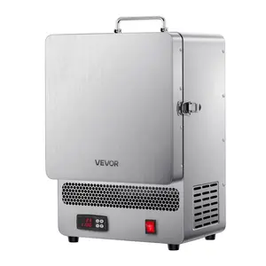 VEVOR Tabletop Kiln Melter, 1500W Electric Kiln, 2192 Max Temperature, Stainless Steel, Programmable Gold Melting Furnace for Wax Casting, Clay DIY, Metal Tempering, Glazing on Pottery, SilverVEVOR Super Brand Day