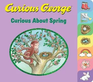 USED-Curious George Curious about Spring Tabbed by Rey, H. A. (Board book)