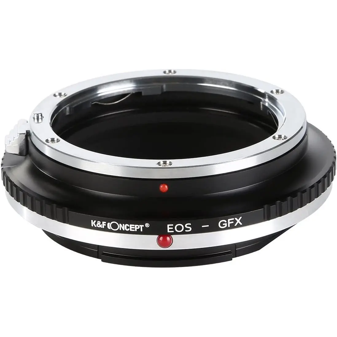 K&F Concept CL350 Lens Mount Adapter Compatible with Canon EOS EF Lens Mount to GFX Mount Camera Body