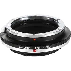 K&F Concept CL350 Lens Mount Adapter Compatible with Canon EOS EF Lens Mount to GFX Mount Camera Body