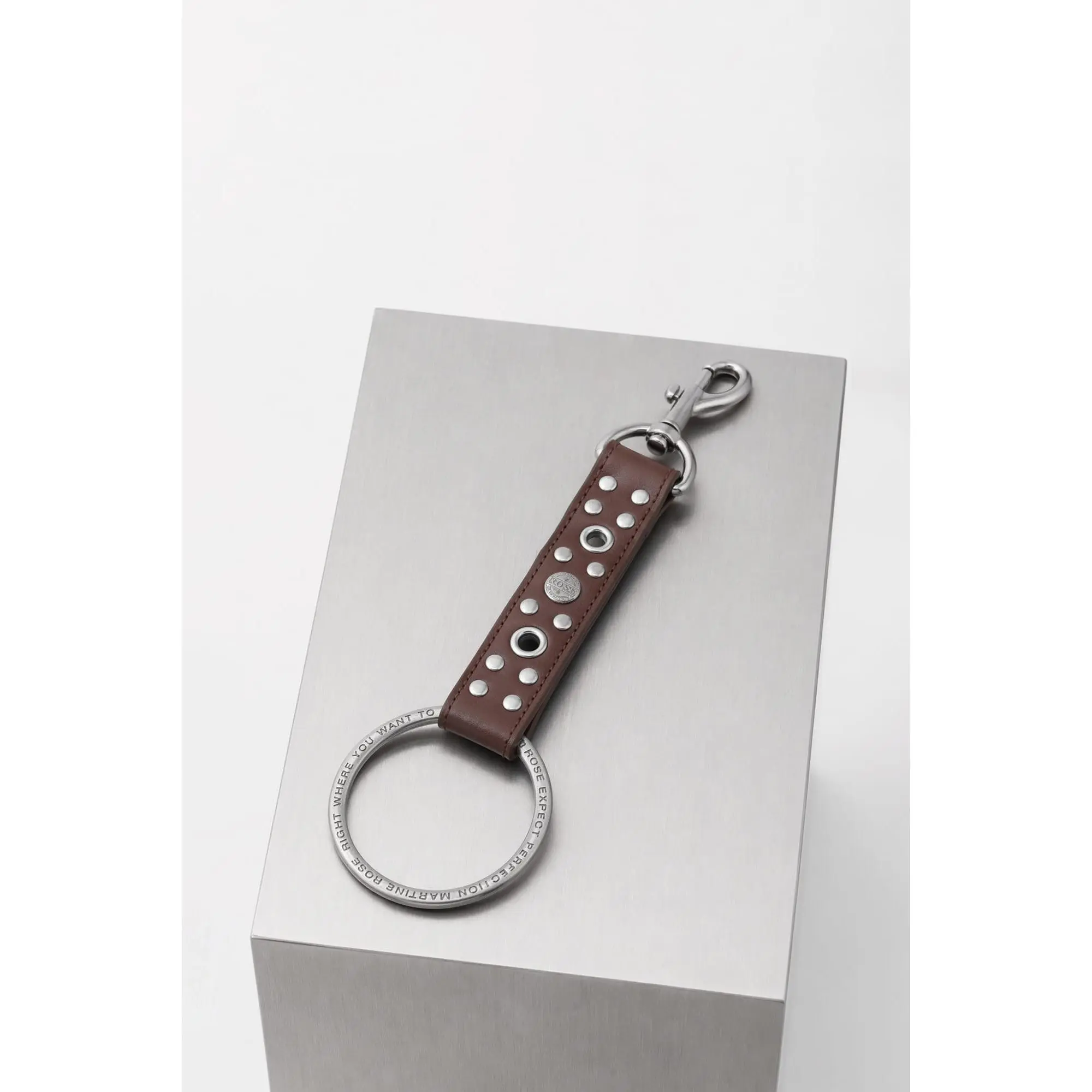 Martine Rose Studded O Ring Keychain SS26