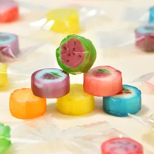 Mother's Day  candies 500g Fruit Slice Candy Assortment - Realistic Mini Fruit Slices Lollipops, Mixed Fruit Flavors Bag, Bulk Party Candy, Sweet and Sour Snacks, TikTok Viral Candy Bag, Summer Treats  Very cheap candy Cheap snacks