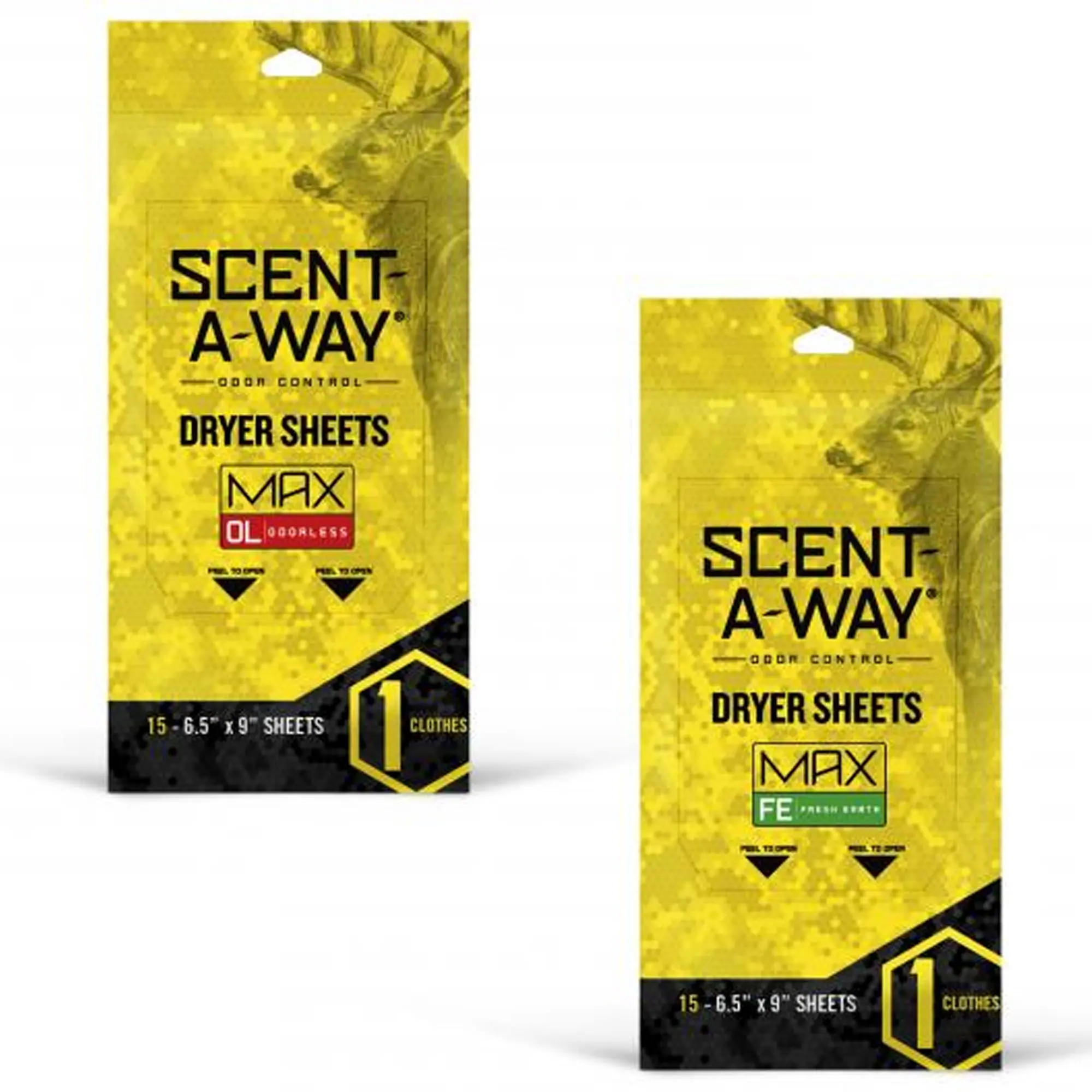 Hunter's Specialties Scent-A-Way Max Dryer Sheets