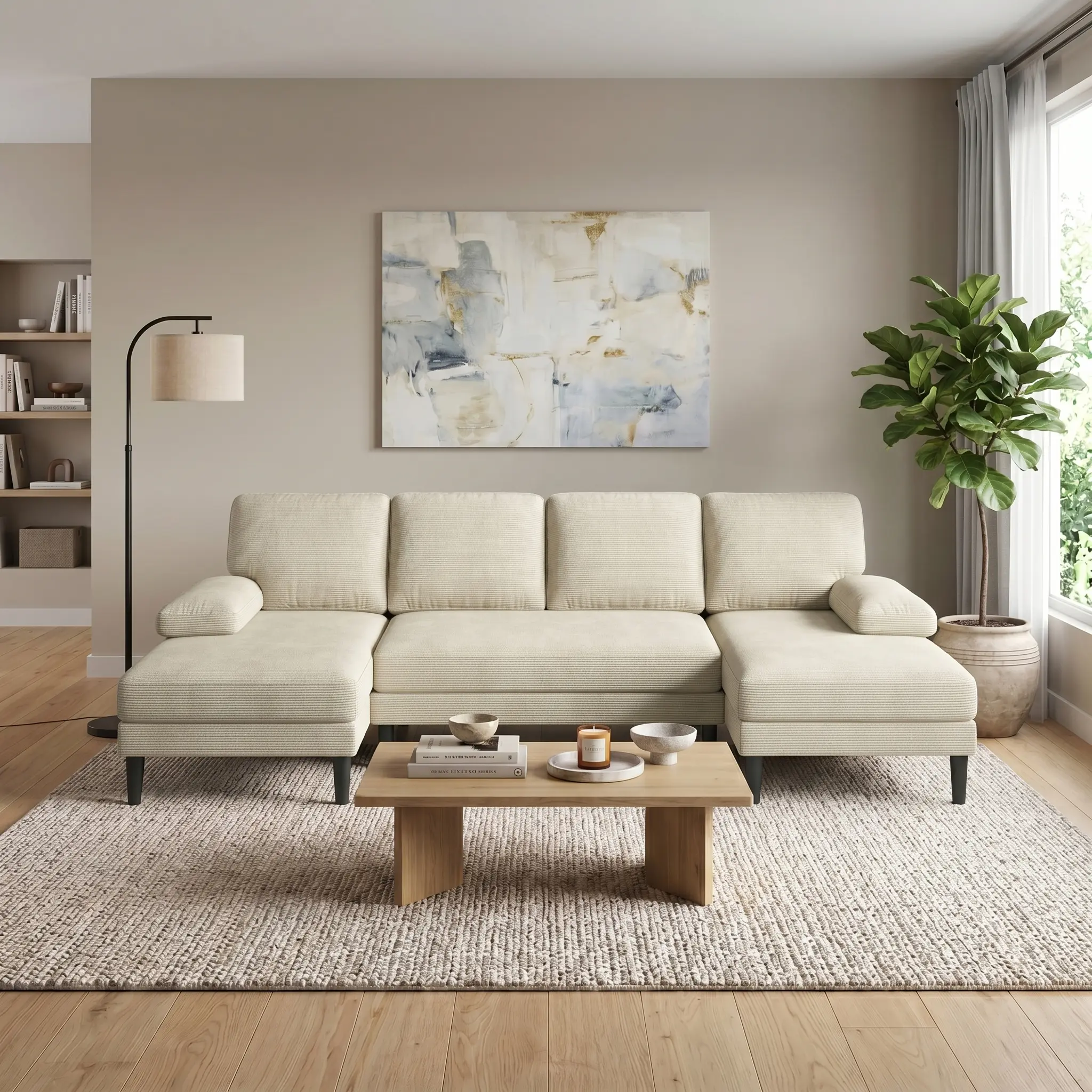 Corduroy Beige