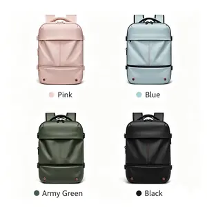 Compressible Backpack for Men and Women, Travel Bag with Dry Wet Separation, Waterproof Large Capacity, Suitable for Airplane Luggage