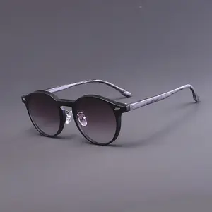 New Reading Sunflower Presbyopic Glasses, Vintage Oval Frame with Dual Rivet Decoration, Ultra-Light Portable, Unisex Colored Eyeglasses