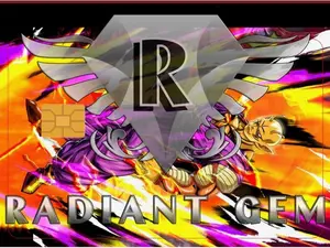 Orange Piccolo Debit/Credit Card Sticker