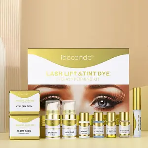 Eyelash Perming Kit, 1 Set Natural Curl Eyelash Perming & Dyeing Kit, Lash Lift Kit, Professional Eye Makeup Tool for Women