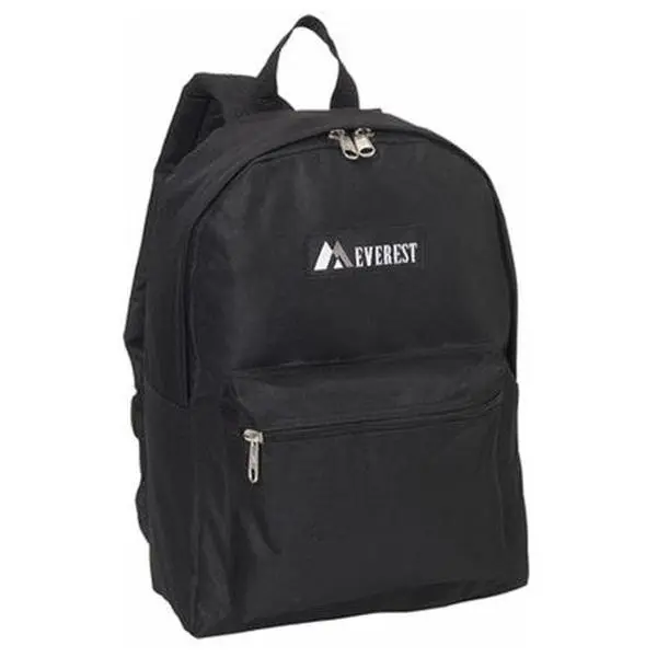 212 MAIN Everest 1045K-DPL Trendy Backpack, Dark Purple, Spacious Streamlined Design, Easy-Access Zip Closure Pockets, Ideal Backpack for School Use