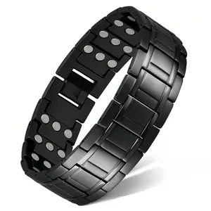 3800 Gauss Magnetic Copper Bracelet for Men Premium Fold Clasp Daily Wear Gift