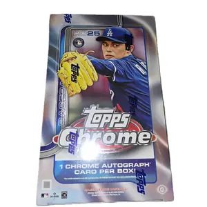 2025 Topps Chrome MLB Hobby box!