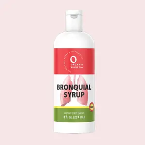 Bronquial Syrup - Natural Respiratory & Immune Support with Eucalyptus, Honey & Herbal Blend | 8 fl oz"