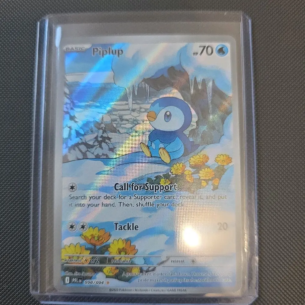 Pokémon Piplup 098/094 Illustration Rare – Phantasmal Flames