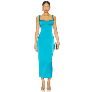 Katie May Teagan Midi Dress in Lagoon