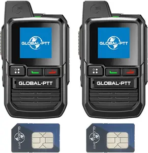 GLOBAL-PTT G0 mini 4G POC Public network walkie-talkie portable two way radio 5000 miles range worldwide intercom radio