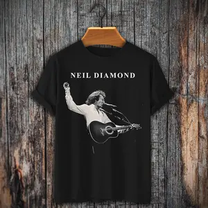 Rock Neil Diamond Cracklin' Rosie Song Sung Blue Longfellow Serenade T Shirt