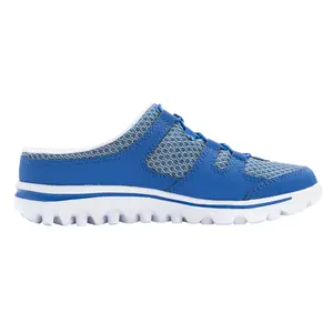 Propet Womens Travelactiv Slide Mule Sneakers Shoes Casual - Blue