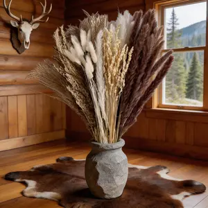 Cozy Cottage Vibes: Dried Bunny Tails Bouquet