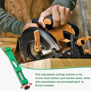 Adjustable Cutting Machine Guide Rail Holder, Woodworking Router Base, Granite Machine Accessories, Handheld Fixed Tool Clamp