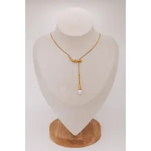 Think Twice Necklace - 18K Gold Plated