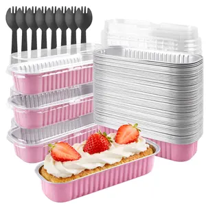 30pcs Aluminum Baking Cup Set, Creative Multi-Functional Sweet Treat Box, Ideal for Cake, Bread, Sushi, Cheese, Kitchen, Party, Holiday