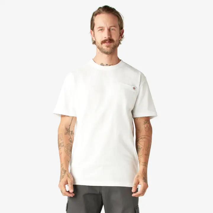 Heavyweight Short Sleeve Pocket T-Shirt summerwins