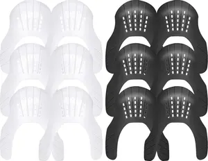 6 Pairs Crease Protector for Sneaker Shoes - Anti Crease Guard No Crease Shoe Toebox Insert for Men Women Youth Kids