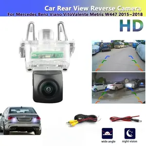 License Plate Camera Kit Car Rear View Reverse Back Up Parking Camera for Mercedes Benz MB E Class W212 S212 E200 E220 E250 E300 E350 E400 E500 E63